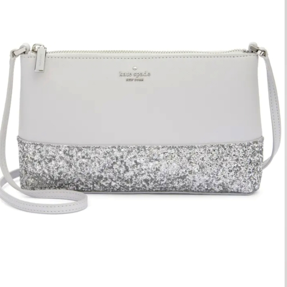 Kate Spade ♠️ Glitter Flash Crossbody Bag NWT